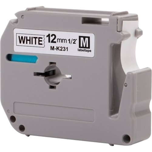 thumbnail image 2 of 4-Pack Brother M-K231 Compatible Label Tape - 12mm White For P-Touch PT-65, PT-85, 70 2 of 6