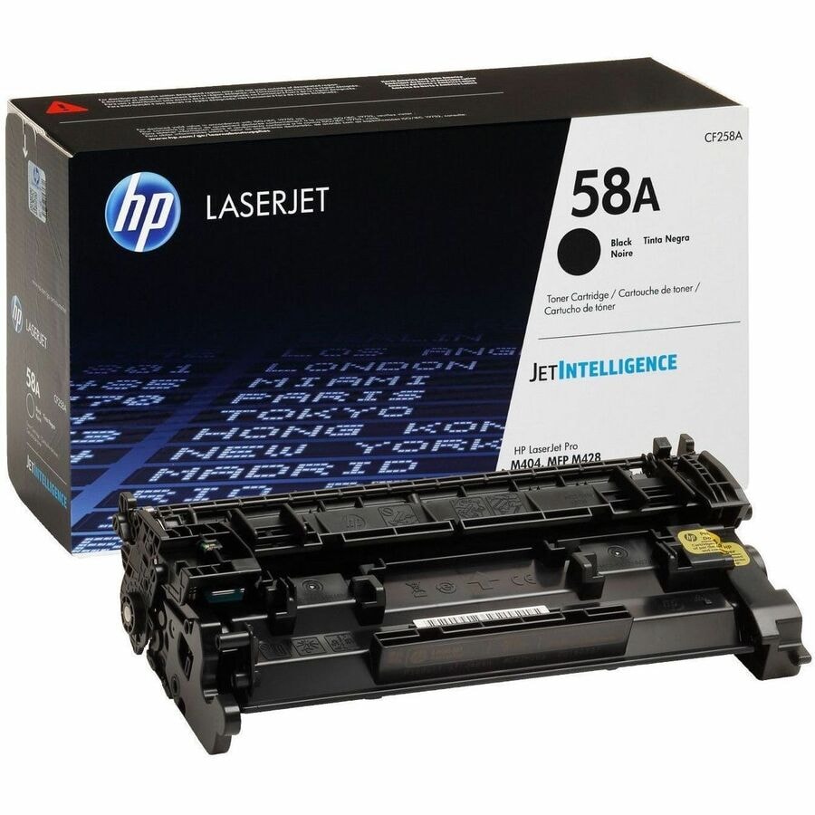 HP 58A (CF258A) Original Standard Yield Laser Toner Cartridge - Black ...