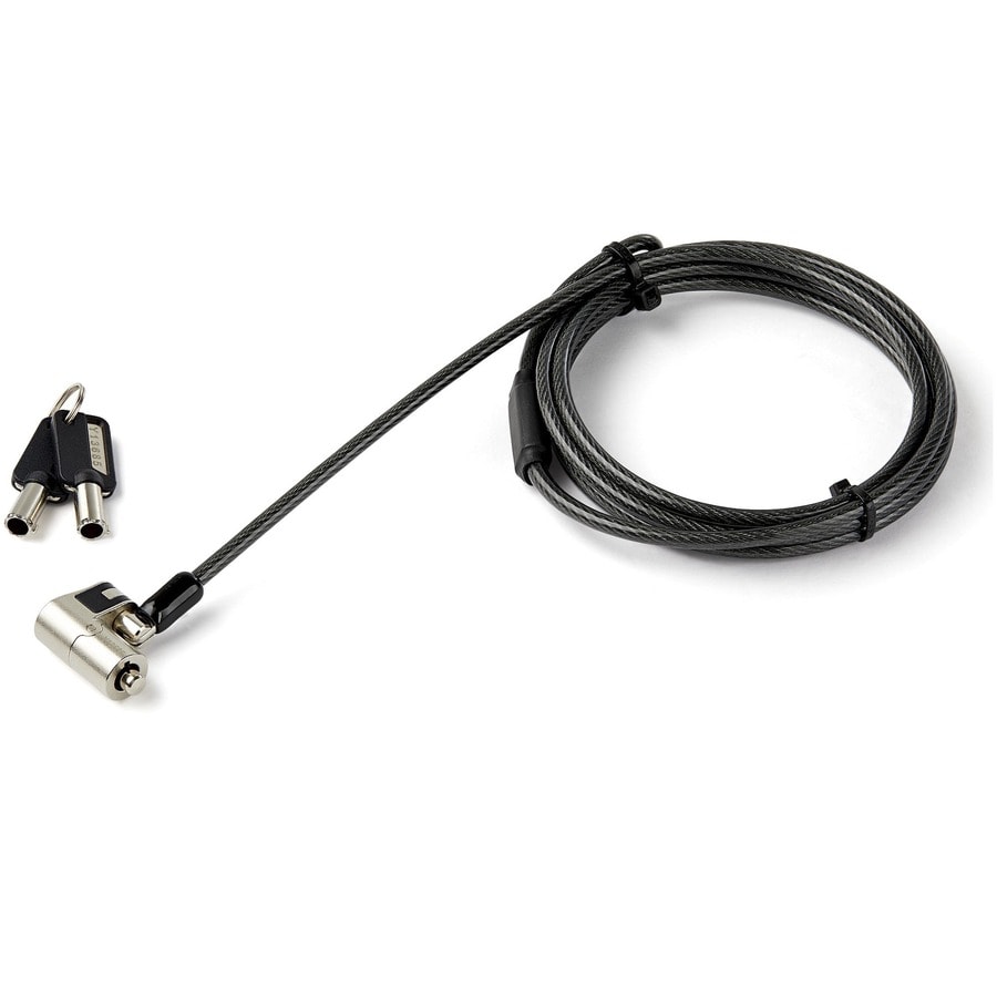 StarTech.com 6.5' (2m) 3-in-1 Universal Laptop Cable Lock