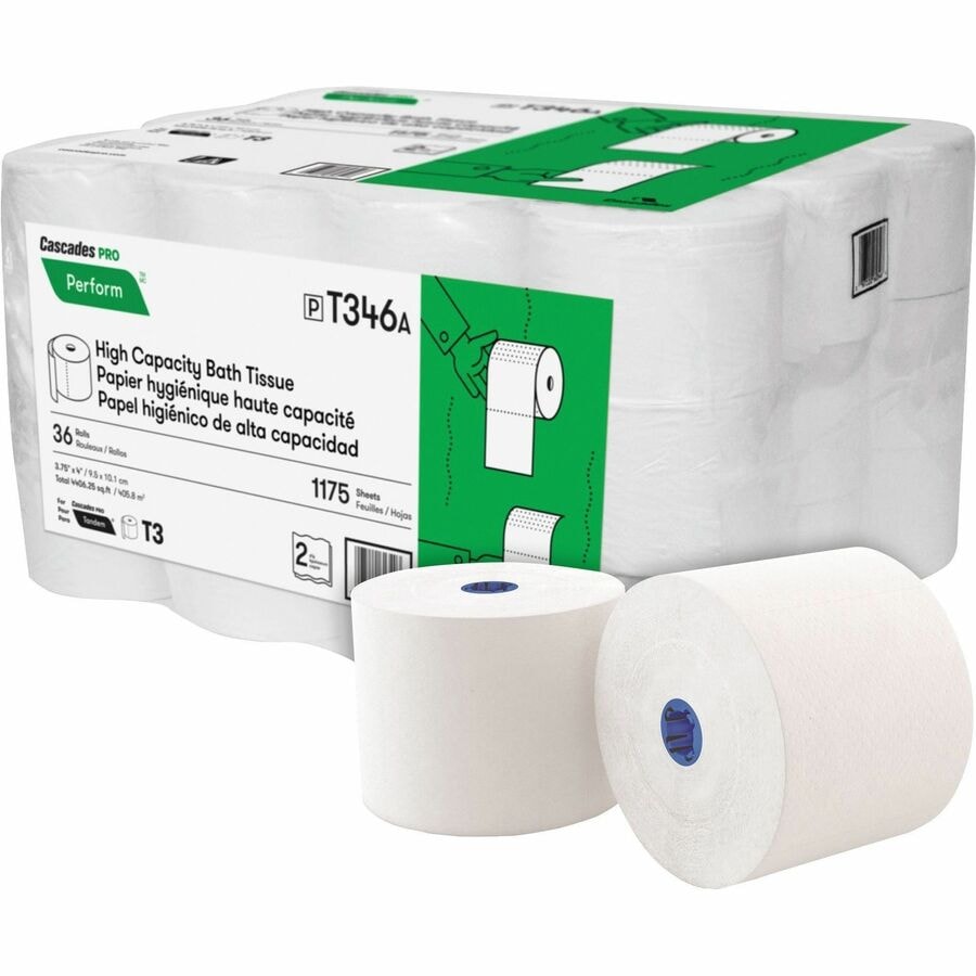 MyOfficeInnovations SEB 12 ROLL 2PLY JRT 1000FT 1000474 - Walmart.com, image size:900x900