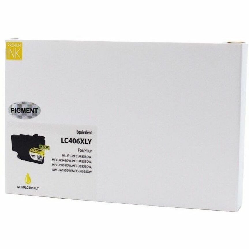 Compatible Premium Ink Premium Ink Ink Jet - Compatible for Brother LC406XLYS - Yellow - 5000 ...