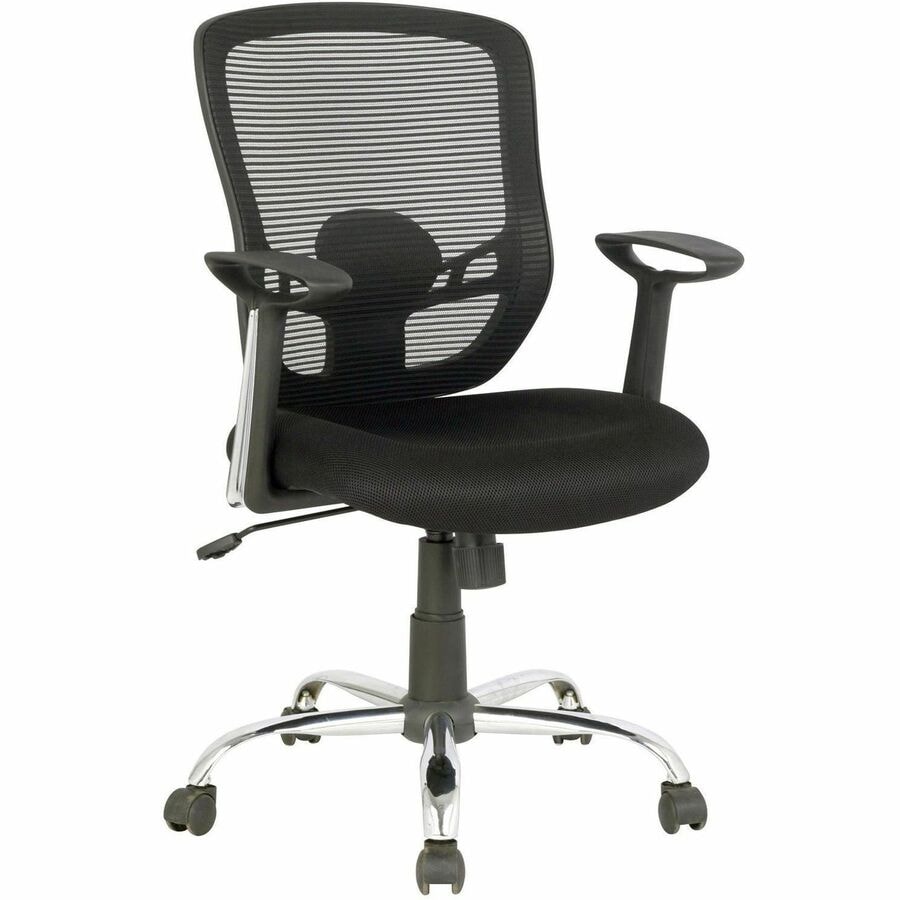 Office Chair Black Fabric Seat - Thrive Midback