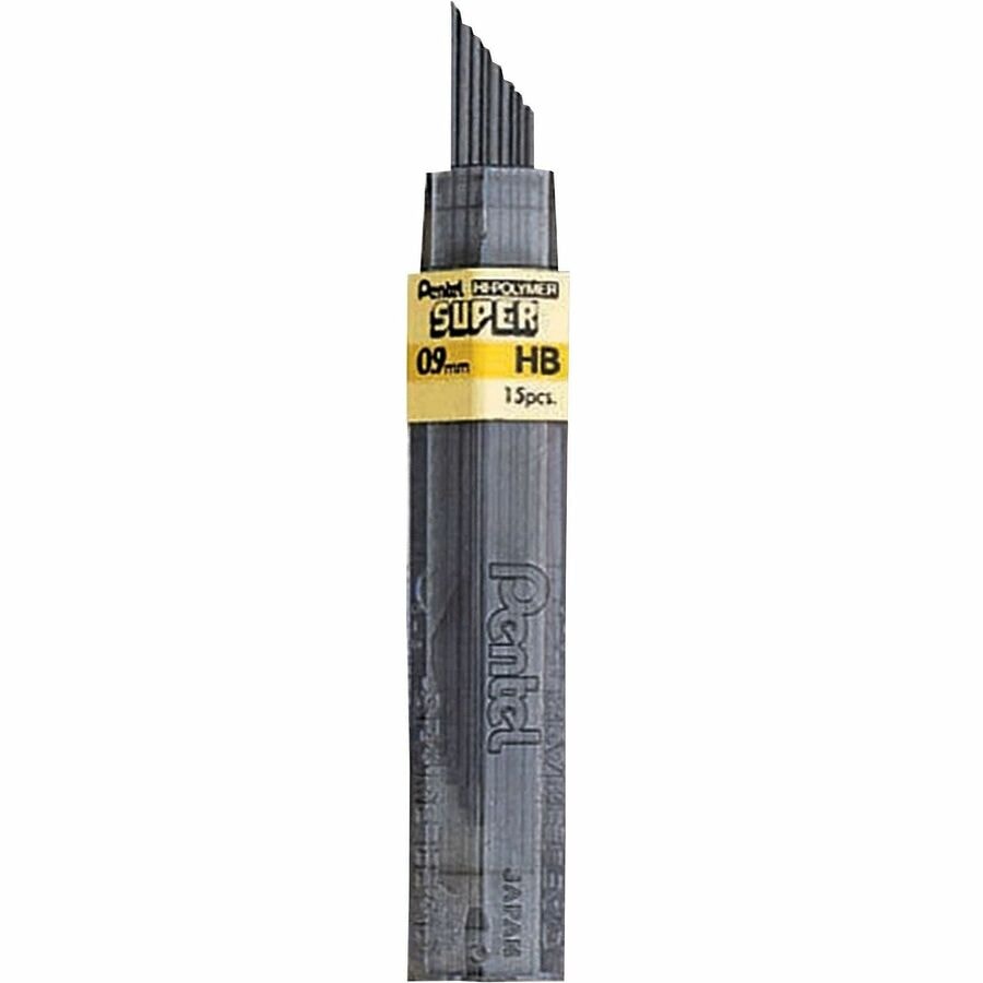 Mines Pentel Hi-Polymer 0,3 Mm - Lot De 12, Dureté 2H, Pour Porte-mines Automatiques