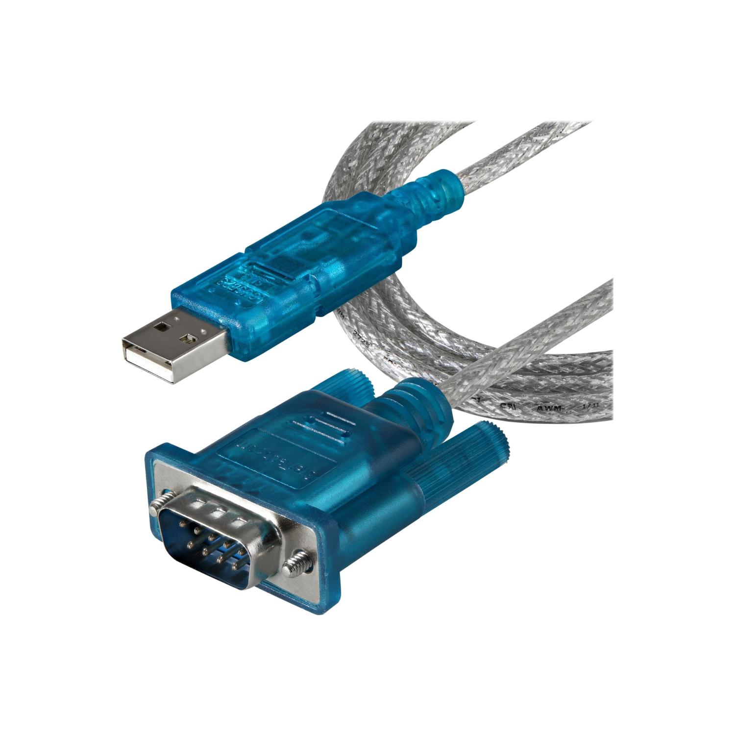 startech-c-ble-adaptateur-usb-vers-s-rie-db9-de-90-cm