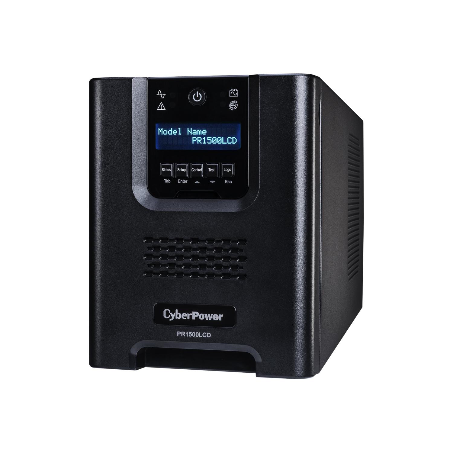 CyberPower Smart App Sinewave PR1500LCDN - UPS - 1500 Watt - 1500 VA ...