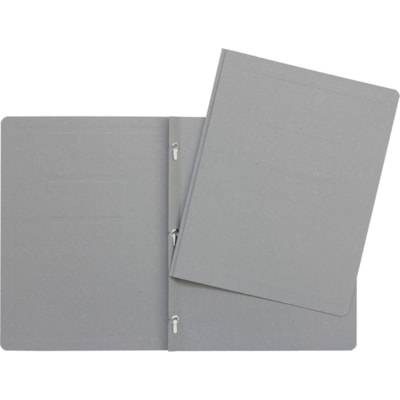 Hilroy 3-Prong Report Cover, Light Grey, Letter Size  