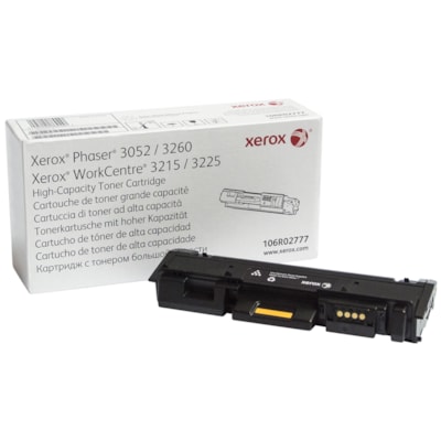 Xerox Phaser 3260 Black High Yield Original Toner Cartridge (106R02777) HIGH CAPACITY UP TO 3000 PAGES