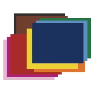 Pacon Bristol Boards, 2-Ply, Assorted Colours, 22" x 28", 25/PK 22.5X28.5 