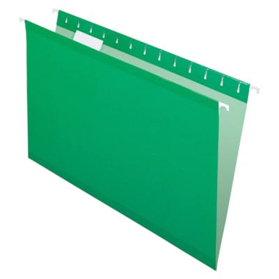 Pendaflex Premium Reinforced Hanging Folders, Light Green, Legal Size, 25/BX HEAVYWEIGHT MYLAR REINFORCED REVERSAFLEX