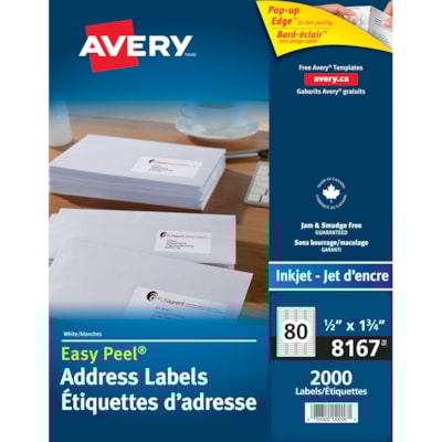 avery 8167 labels white