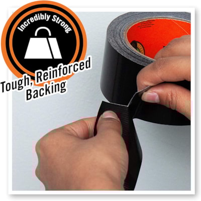 Gorilla Tape, Black, 48 mm x 27.4 m 1.88IN.X30YD TOUGH AND WIDE