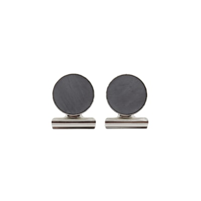 Pinces relieuses aimantées Westcott, emb. de 2 PLAQUÉ CHROME  EMB. DE 2 