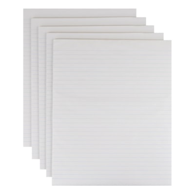 Hilroy Enviro-plus Recycled Writing Pads, 8 Mm Wide Ruled, 8-3 8