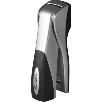 Swingline Optima Grip Compact Stapler - Staples Upto 25 Sheet of 20lb Paper - Holds Upto 105 Staple - Half Strip - Staple Size: 1/4" (6.35 mm) - Silver - Metal - 1 Each SILVER 1/2 STRIP STAPLES UP TO 25 SHEETS