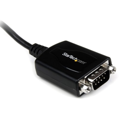 StarTech.com USB to Serial Adapter - Prolific PL-2303 - COM Port Retention - USB to RS232 Adapter Cable - USB Serial - Add an RS-232 serial port to your laptop or desktop computer through USB; features COM port retention - USB to Serial - USB to RS232 - USB to DB9 - USB to serial Adapter - USB to se our laptop or desktop computer  through USB  featur