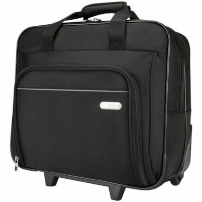 Targus Metro TBR003US Carrying Case (Roller) for 15.4" to 16" Notebook - Black  - Water Resistant - 1200D Polyester Body - Handle - 15.75" (400.05 mm) Height x 9" (228.60 mm) Width - 28 L Volume Capacity - 1 Each  CASE 