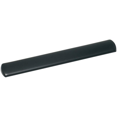 3M Gel Comfort Wrist Rest - 0.75" (19.05 mm) x 19" (482.60 mm) x 2.75" (69.85 mm) Dimension - Black - Gel, Leatherette - 1 Each W/ ANTIMICROBIAL PROTECTION 