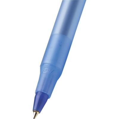 BIC Round Stic Ballpoint Pens - Medium Pen Point - Blue Ink - Blue Barrel - 60 / Box BULK BOX 60 PENS PER PK 