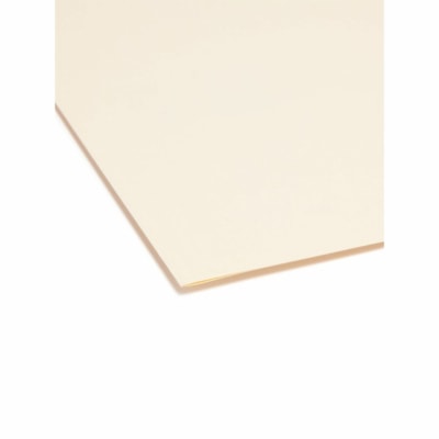 Smead 1/3 Onglet coupé format lettre Recyclé Chemise à dossier à onglet supérieur - 8 1/2 po (215,90 mm) x 11 po (279,40 mm) - Haut Position supérieure - Variées Position d'onglet - Manille - 10% Recyclé - 100 / boîte REINFORCED 1/3-CUT TAB LETTER SIZE