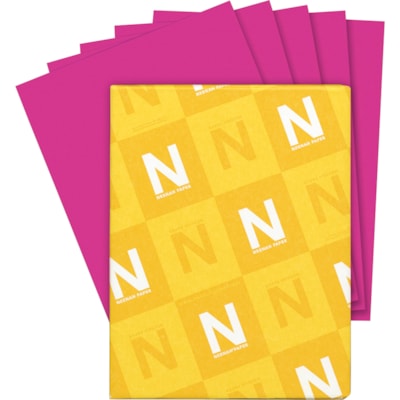 Astrobrights - Papier couleur - format lettre - 8 1/2 po (215,90 mm) x 11 po (279,40 mm) - 24 lb (10886,22 g) Poids de Base - Lisse - Sans acide, Sans lignine, Sans chlore, Heavyweight - Fuchsia boule de feu - 500 / Ramette FSC LASER JET D'ENCRE GARANTIE FIREBALL FUCHSIA