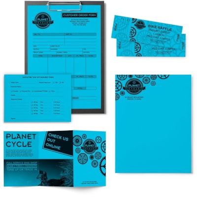Astrobrights - Lunettes de sécurité Cambridge - format lettre - 8 1/2 po (215,90 mm) x 11 po (279,40 mm) - 24 lb (10886,22 g) Poids de Base - Lisse - Green Seal - Sans acide, Sans lignine, Sans chlore, Heavyweight - Bleu lunaire - 500 / Ramette FSC LASER JET D'ENCRE GARANTIE LUNAIRE BLEU