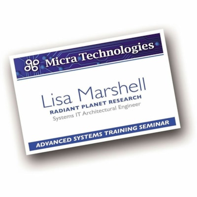 Avery® Name Badge Insertsfor Laser and Inkjet Printers, 2-1/4 x 3-1/2 - 2 1/4" (57.15 mm) Height x 3 1/2" (88.90 mm) Width - Laser, Inkjet - White - Card Stock - 400 / Box 50 PERFORATED SHEETS 400 TAGS AVERY