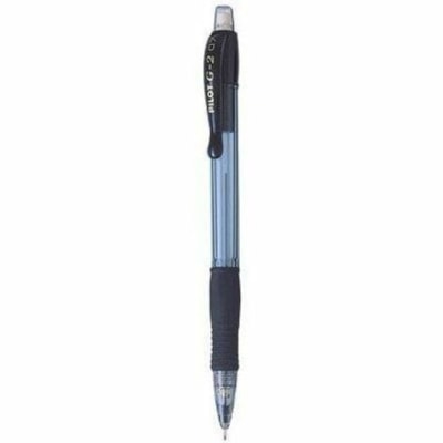 G2 Mechanical Pencil - 0.5 mm Lead - Refillable - Black Barrel - 1 Dozen BLACK 