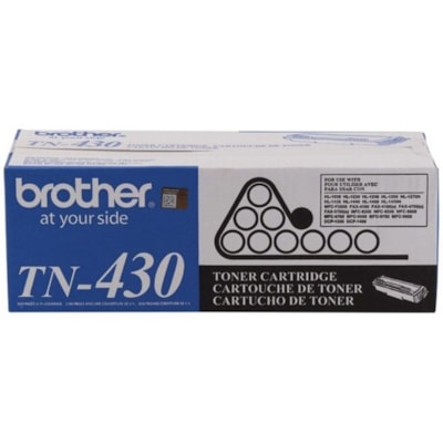 Brother TN430 Original Toner Cartridge - Laser - 3000 Pages - Black - 1 Each FOR BROTHER MFC8300 8600 1200 MFC9600 HL1030-3000 PAGE YIELD