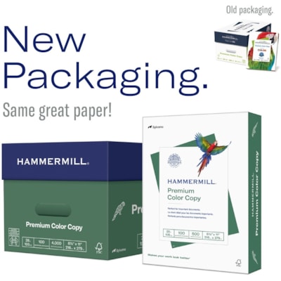 Hammermill - Papier Color Copy Digital - 100 Luminosité - format légal - 8 1/2 po (215,90 mm) x 14 po (355,60 mm) - 28 lb (12700,59 g) Poids de Base - Ultra lisse - Blanc - 500 / Ramette 28LB LEGAL PHOTOWHITE FSC CERTIFIED ACID FREE