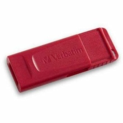 Verbatim 64GB Store 'n' Go USB Flash Drive - Red - 64 GB - USB 2.0 Type A - Red - Lifetime Warranty - 1 Each DRIVE 