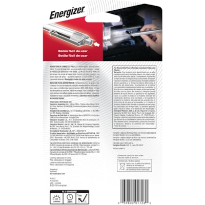 Energizer LED Pen Light - LED - 35 lm Lumen - AAA - Battery - Stainless Steel - Impact Resistant, Drop Resistant - Silver - 1 Each 18 LUMENS 24H RUN TIME BRIGHT LED W/ AAA BATTERIES