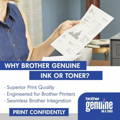 Brother TN450 Toner Cartridge - Laser - High Yield - 2600 Pages - Black - 1 Each HL-2230 2240 2270DW 2280DW HI YIELD 2600