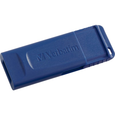 Verbatim 32GB USB Flash Drive - Blue - 32 GB - USB 2.0 Type A - Blue - 5 Year Warranty - 1 Each USB FLASH DRIVE BUILT-IN MICROBAN
