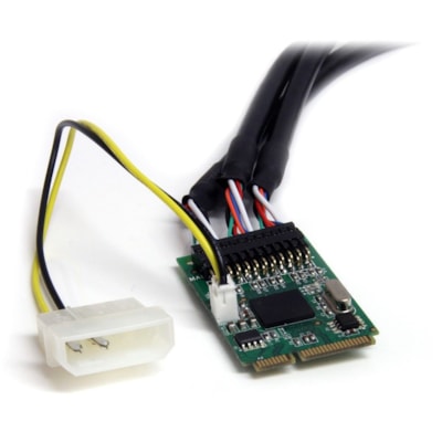 StarTech.com 3 Port 2b 1a 1394 Mini PCI Express FireWire Card Adapter - Add 2 FireWire-800 and 1 FireWire-400 port through a Mini PCI Express slot ress FireWire Card Adapter FireWire 800)