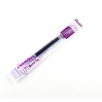 Refill Ink - For EnerGel Gel Pen, (0.7mm) Medium Point,, Violet Ink - Gel Ink Refills for Pentel EnerGel Gel Roller Pens (BL57, BL77, BL407, BL107, BL117, BL2007, K600, K611, BL437), 0.7mm, Violet Ink  