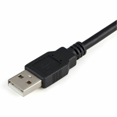 StarTech.com 6ft (1.8m) 1-Port FTDI USB to Serial RS232 Adapter Cable with COM Retention, USB to RS232 Adapter - TAA - USB to serial RS232 adapter - FTDI chipset, making it highly customizable and compatible - Small form factor, serial RS232 converter is USB powered - COM port retention; Compatible  COM retention to your laptop o r desktop computer t