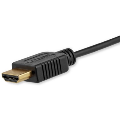 StarTech.com 6ft Mini HDMI to HDMI Cable with Ethernet, 4K 30Hz High Speed Slim Mini HDMI 1.4 (Type-C) Device to HDMI Adapter Cable/Cord - 6 ft High Speed Mini HDMI to HDMI Cable with Ethernet; 4K (3840x2160p 30Hz)/Full HD 1080p/8Ch Audio/HDMI 1.4b - Ultra HD light weight Mini HDMI adapter cable/36A  CABL 