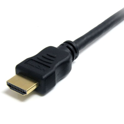 StarTech.com 10ft HDMI Cable, 4K High Speed HDMI Cable with Ethernet, 4K 30Hz UHD HDMI Cord M/M, 4K HDMI 1.4 Video/Display Cable, Black - 10ft/3.1m HDMI 1.4 Cable with Ethernet supports 4K (3840x2160p 30Hz)/Full HD 1080p/10.2 Gbps bandwidth/8Ch Audio - Ultra HD/PVC jacket - 28AWG/gold-plated connect  CABL 