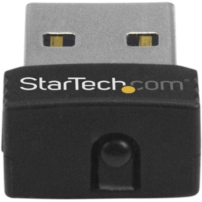 StarTech.com USB 150Mbps Mini Wireless N Network Adapter - 802.11n/g 1T1R - Add High Speed Wireless N Connectivity to a Desktop or Laptop Computer through USB - usb wireless n adapter - usb n adapter - usb wifi adapter - usb wireless lan adapter - usb wlan adapter  