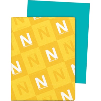Astrobrights Color Copy Paper - Terrestrial Teal - Letter - 8 1/2" (215.90 mm) x 11" (279.40 mm) - 24 lb (10886.22 g) Basis Weight - Green Seal - Acid-free, Lignin-free - Terrestrial Teal - 500 / Ream 500/PK TERRESTRIAL TEAL 30% PCW FSC & GREEN SEAL CERTIFIED