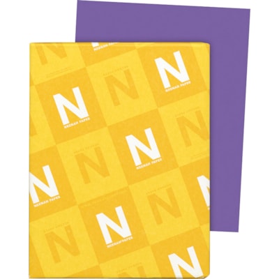 Astrobrights Color Cover Stock - Grape - Letter - 8 1/2" (215.90 mm) x 11" (279.40 mm) - 65 lb (29483.50 g) Basis Weight - Acid-free, Lignin-free - Gravity Grape (Purple) - 250 / Pack FSC LASER INKJET GUARANTEED 