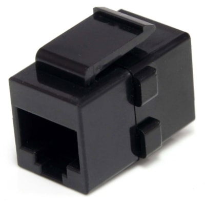 StarTech.com Cat 6 RJ45 Keystone Jack Network Coupler - F/F - Join Two Cat6 Patch Cables Together to Make a Longer Cable - rj45 keystone coupler - cat6 keystone coupler - ethernet keystone coupler - network keystone coupler - rj45 coupler ether to Make a Longer Cable -  rj45 keystone coupl