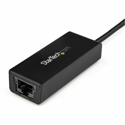 StarTech.com USB to Ethernet Adapter, USB 3.0 to 10/100/1000 Gigabit Ethernet LAN Adapter, USB to RJ45 Adapter, TAA Compliant - USB 3.0 network adapter adds an Ethernet port to your laptop/desktop - USB to RJ45 Ethernet adapter; 4K Jumbo Frames; VLAN Tagging; WoL - USB NIC adapter; USB bus powered -  
