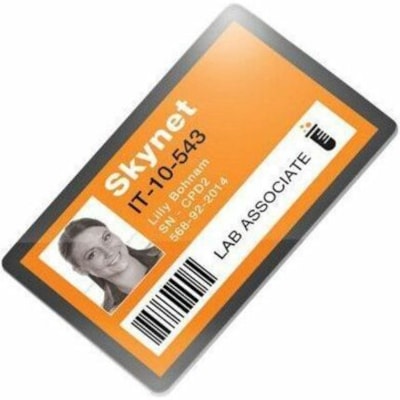Swingline GBC UltraClear Laminating Pouch - Sheet Size Supported: Government 2.63" (66.80 mm) Width x 3.88" (98.55 mm) Length - Laminating Pouch/Sheet Size: 5 mil (0.13 mm) Thickness - for ID Card, Laminator, Document - 100 Pack ID BADGE 2"W X 1 1/2"H" 100 