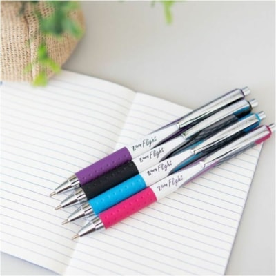 Zebra Z-Grip Flight Retractable Pens - 1.2 mm (0.05") Bold Pen Point - Retractable - Blue Ink - 1 Each MEDIUM 1.2MM 