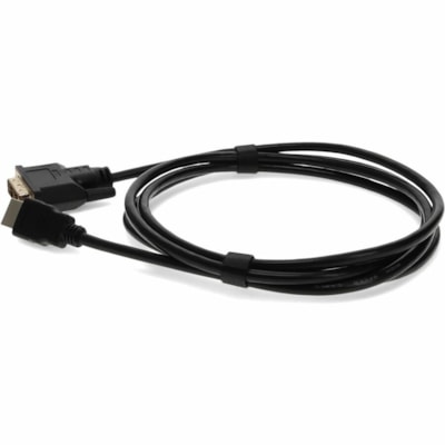 AddOn 6ft HDMI 1.3 Male to DVI-D Single Link (18+1 pin) Female Black Cable For Resolution Up to 1920x1200 (WUXGA) - 6 ft (1.83 m) DVI/HDMI Video Cable for Video Device - First End: 1 x HDMI 1.3 Digital Audio/Video - Male - Second End: 1 x 19-pin DVI-D (Single-Link) Digital Video - Female - Supports   CABL 