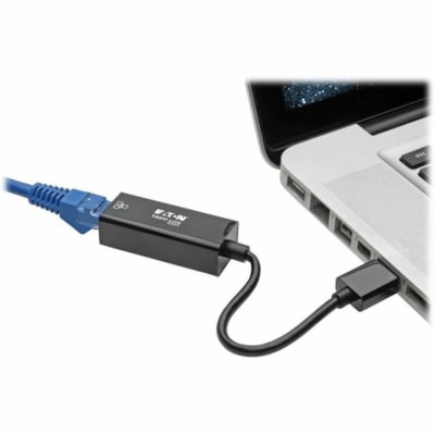 Tripp Lite series U336-000-R USB 3.0 to Ethernet Adapter - USB - 1 Port(s) - 1 x Network (RJ-45) - Twisted Pair - 10/100/1000Base-T  