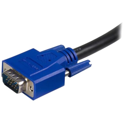 StarTech.com 10 ft 2-in-1 Universal USB KVM Cable - Video / USB cable - HD-15, 4 pin USB Type B (M) - 4 pin USB Type A, HD-15 - 10 - 3.05m omputers to a KVM Switch using  a single cable - 10