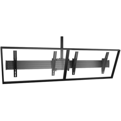Chief Fusion 2x1 Menu Board Ceiling TV Mount - For 40-55 Inch TVs - Tilt TV Mount - Black - Chief Fusion 2x1 Menu Board Ceiling TV Mount - For Displays 40-55" - Black LING 2 X 1 MENU BOARD 