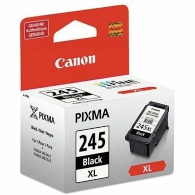 Canon PG-245XL Original High Yield Inkjet Ink Cartridge - Black Pack - 300 páginas HIGH YIELD FITS IP2820  MG2420  MG2520